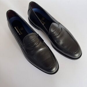 Allen Edmonds Road Warriors Mens Penny Loafers Black Sz 10 Office Career Casual